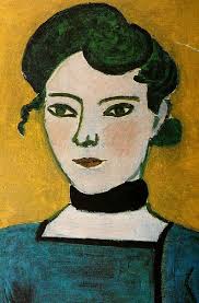 Henri Matisse, Interior with a Young Girl, detail, 1905