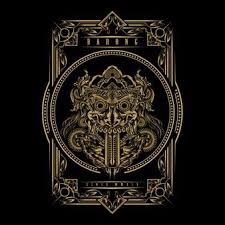  Ace Of Spade Playing Card Design Inspired From Barong Bali In 2021 Playing Cards Design Art Deco Pattern Barong