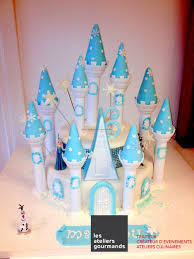 Nancy S Cake Design Gateau Reine Des Neiges Chateau Reine Des Neiges Reine Des Neiges