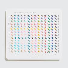 riso colour chart set white black paper color colored