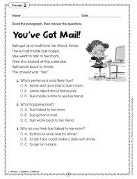 People drive faster in rain and poor visibility. Printables Short Comprehension Passages For Grade 4 Tempojs Thousands Of Printable Activities