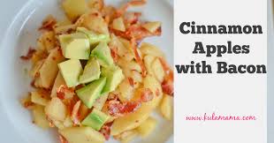 Is bacon gluten free and dairy free. Cinnamon Apples With Bacon Gluten Free Dairy Free Paleo