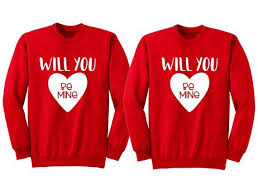 Couple Valentine Shirt Will You Be Mine Matching Couple Matching Valentine Valentine Gift Coup Sweatshirts Matching Couple Shirts Sweatshirt Jacket Outfit This gift idea isn't just for romantic couples you can also try these for the fun and memories. matching couple shirts