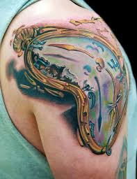 Это одна из самых известных работ дали. Tatu Realizm Samye Slozhnye I Krutye 299 Fotografij Dali Tatu Tatuirovka Chasy Tatu Salvador Dali