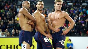 1 x olympic games silver medallist. Zehnkampf Franzosen Posieren Mit Kevin Mayer Oben Ohne