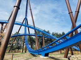 First Drop Of Fenix B M Wing Coaster At Toverland In The Netherlands Read Our Full Review And Watch The Pov Roller Coaster Pov Fenix