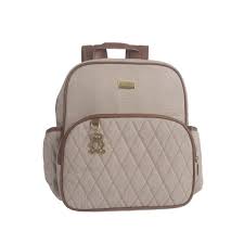 Mochila Chicago Just Baby Bege
