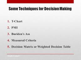 the decision making process ppt video online download