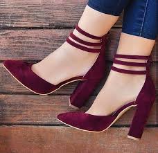 Pin By Cybrina Ob On Pretty Shoes In 2020 Burgundy Shoes Heels Heels Classy