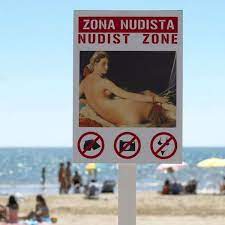 Naked spanish beach