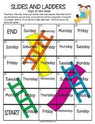 First Grade A La Carte The Fun Continues Days Of The Week Activities Math Time Teaching Time