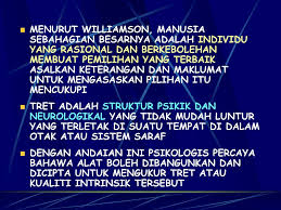 Faktor motivator ini dapat ditemukan di dalam pekerjaan itu sendiri. Ppt Teori Tret Dan Faktor Powerpoint Presentation Free Download Id 3852855