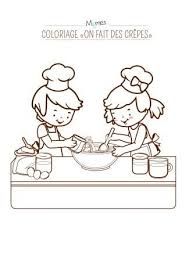 Coloriage On Fait Des Crepes Coloriage Activite Chandeleur Chandeleur