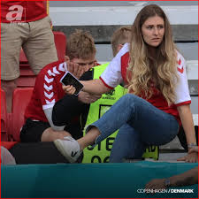 Denmark manager struggles to hold back tears during press conference. Anews S Tweet Following Christian Eriksen S Collapse During A Euro2020 Game With Finland Members Of The Danish National Squad Were Seen Calming Down Eriksen S Wife Sabrinakvist Copenhagen Denmark Christianeriksen Finland Eriksen Anews