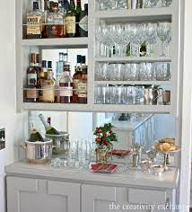 Diy Narrow Built In Bar Built In Bar Home Bar Designs Bar Nook