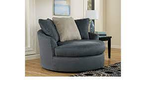 Check spelling or type a new query. Amazon Com Oversized Swivel Chair In Ndigo Finish By Ashley Furniture Furniture Decor