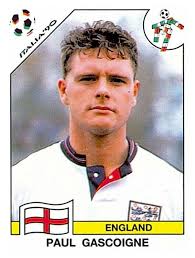 Paul john gascoigne (/ˈɡæskɔɪn/, born 27 may 1967), nicknamed gazza, is an english former professional footballer who played as a attacking midfielder. 394 Paul Gascoigne England Fifa World Cup Italia 1990 England Football Team Good Soccer Players Paul Gascoigne