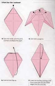 Origami Five 5 Point Saar Star 4 Origami Paper Stars