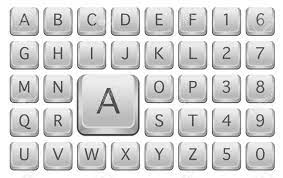 You can edit your text in the box and then copy it . Keyboard Tasten Mit Alphabet Buchstaben Isoliert Auf Weiss Lizenzfrei Nutzbare Vektorgrafiken Clip Arts Illustrationen Image 18953042