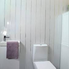 With new ranges of tile effect bathroom wall panels being included all the time. Platinum White Sparkle Twin Chrome Strip Bathroom Wall Panels Pvc 5mm Thick Cladding 2 6m X 250mm Claddtech
