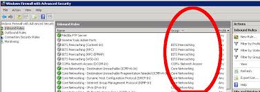 Image result for windows firewall inbound rule