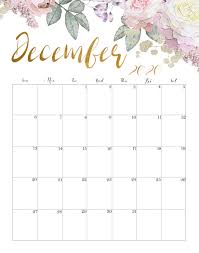 Calendar December 2020 Cute In 2020 Printable Calendar Template December Calendar Calendar Printables