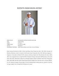 Distributed by warner music (m) sdn. Biodata Imam Muda Asyraf Niosh