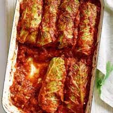 Vegetarian Stuffed Cabbage Recipe Cabbage Recipes Recipes Vegetarian Dishes