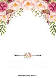 27 Cool Blank Vintage Invitation Template Images Undangan Pernikahan Lucu Kartu Undangan Pernikahan Kartu Pernikahan