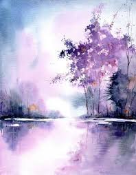 47 Best Ideas For Landscaping Tree Drawing Water Colors Lake Landscape Art Landscape Art Painting Landscape Prints