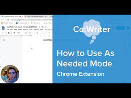 The best writing software overall is: Co Writer How To Use As Needed Mode In Chrome Youtube