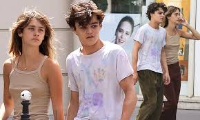 Johnny Depp S Son Jack Enjoys A Stroll With His Model Girlfriend Camille Jansen Around Paris Daily Mail Online Also know details about jack john christopher depp iii's parents, childhood, relationship, body measurements, images, and many more. johnny depp s son jack enjoys a stroll