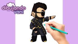 Free fire's rules of the game allow friendly players to give each other gifts or give and receive rewards. Como Dibujar Alok De Free Fire Paso A Paso Dibujos Para Dibujar Imag Dibujo Paso A Paso Dibujos Kawaii De Animales Como Dibujar