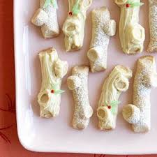 Nutmeg Yule Log Cookies Recipe Yule Log Recipe Yule Log Christmas Baking