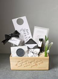 Welcome your wedding guests with custom designed wedding gift bags, filled with refreshing snacks, a mini bottle of champagne, and any maps or instructions they need for your wedding weekend! The Best Welcome Bags From Real Weddings Martha Stewart