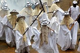 Eyo Festival Yoruba Festival Annually Performed On Lagos Island The Whole Of Carter Bridge To Tinubu S National Festival Carnival London Cultural Celebration