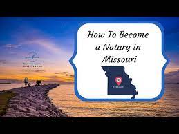 Take the online training course or written training course. How To Become A Notary In Missouri Mo Notary Public Nsa Blueprint