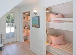Bunkrooms are about efficient use of space. 101 Fun Kids Bedroom Design Ideas For 2019 Bunk Beds Built In Built In Bunks Bunk Rooms