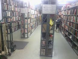 On The Second Floor Of The Brattle Bookstore In Boston One Of The Oldest Antiquarian Bookstores In The Nation And Chock Bookstore Library Books Book Storage