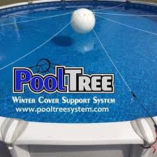 Pooltree System Above Ground Pool Winter Cover Closing Kit Pool Pillow Pooltree System Llc Oval Pool Round Pool Winter Pool Covers