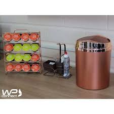 Lixeira Basculante 5 Litros Cobre Rose Gold Fosco Luxo Cozinha Banheiro No Submarino Com Lixeira Basculante Lixeira De Banheiro Basculante