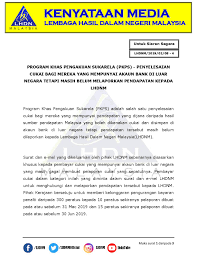 Savesave lembaga hasil dalam negeri malaysia for later. Bernama Tv On Twitter Individu Yang Mempunyai Akaun Bank Di Luar Negara Dan Mempunyai Pendapatan Yang Belum Dilaporkan Diminta Segera Hadir Ke Lembaga Hasil Dalam Negeri Lhdn Https T Co Gnp6yrlgpe