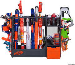Search dailey woodworks nerf gun cabinet on youtube. Nerf Ner0144 Elite Blaster Rack Amazon De Spielzeug