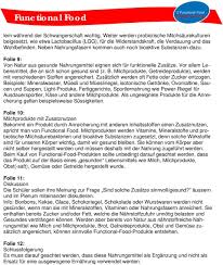 Es viele lebenssituationen, wo bestimmte worte zu erwarten sind. Functional Food Zusatzliche Informationen Pdf Free Download