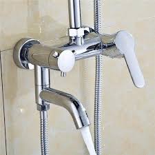 Cara kerja shower ini adalah mencampurkan air panas dan air dinginnya langsung di dalam katup shower. Kran Air Panas Dan Dingin