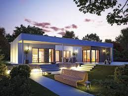 Hausentwurf Bungalow U Form Okal Haus Haus Bungalow Architektur