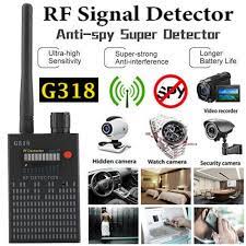 The wireless detector also comes with an upgraded laser lens for accurate detection of hidden camera and pinhole cameras. Mini Anti Spy G318 Wireless Rf Signal Detector 1mhz 8ghz Radio Bug Finder Camera Other Consumer Electronics Consumer Electronics