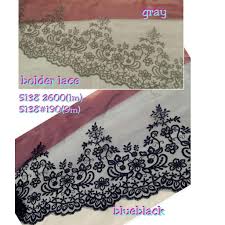 Maybe you would like to learn more about one of these? Border Lace Fabric Materials Prices And Promotions Home Living Aug 2021 Shopee Malaysia