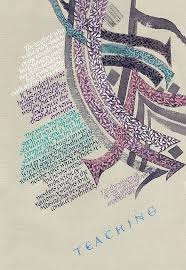 Kahlil Gibran Teaching Quote By Dave Wood Art Prints Typography Artwork Fine Art Prints