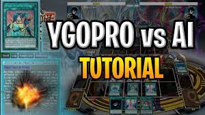How To Play Ygopro Against An Ai Single Player Mode Youtube